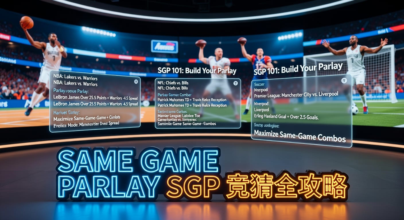 Same Game Parlay SGP 解析：组合投注技巧与实战思路