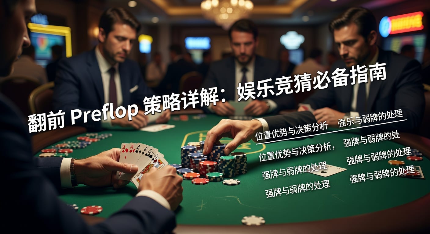 翻前 preflop 实战思路：开局、加注与范围管理